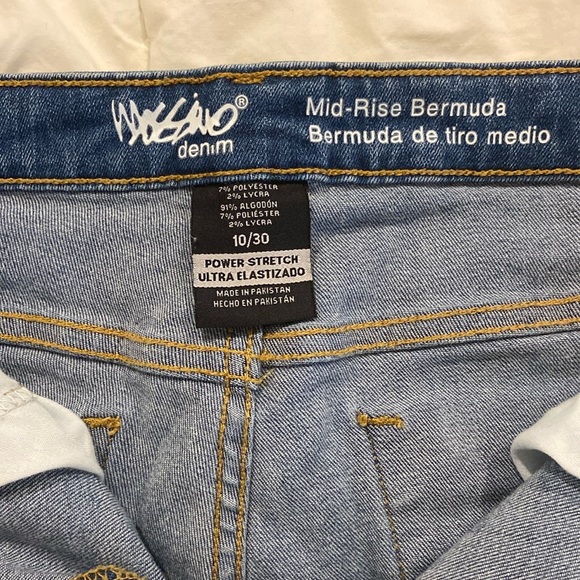 Mossimo Bermuda Jean Shorts - Picture 3 of 3